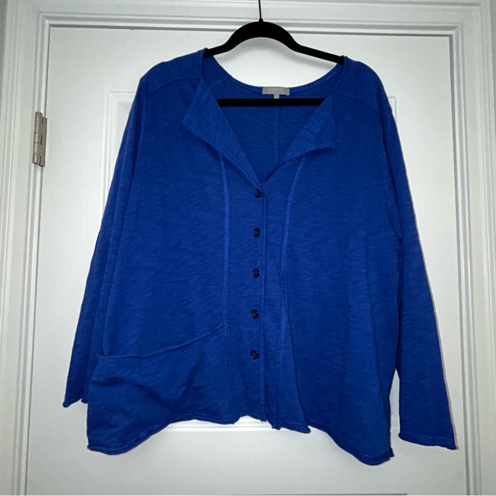 Habitat Clothes To Live In Button Front Cardigan Top - Picture 4 of 9